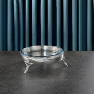 İNGİLİZ BORDÜR 27 CM YUVARLAK SUNUMLUK+BORCAMLI