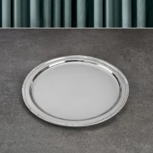 27 CM YUVARLAK İNGİLİZ TEPSİ AYAKSIZ